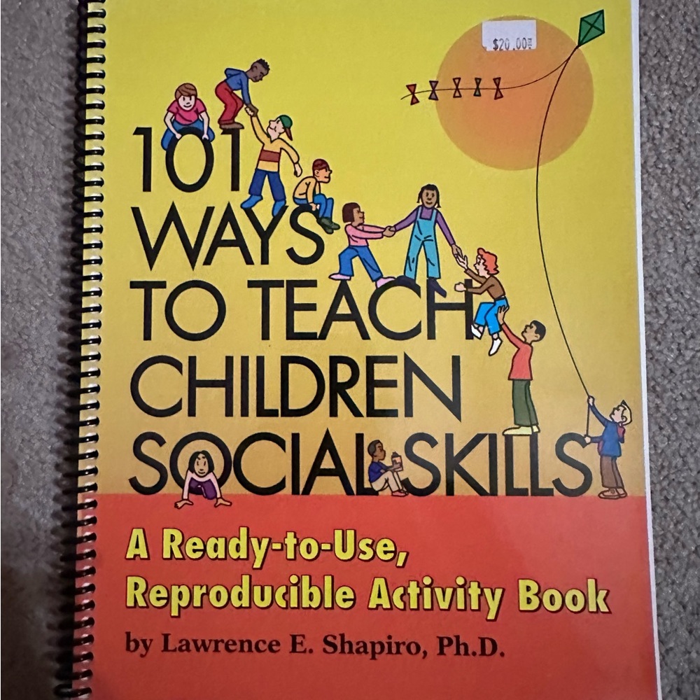 101 ways to teach children social skills- NEW! A ready to use, reproducible book - Picture 1 of 11